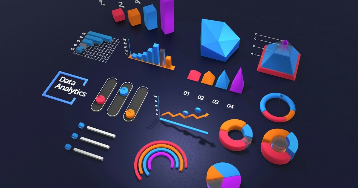Data analytics dashboard with charts and visual audit signals