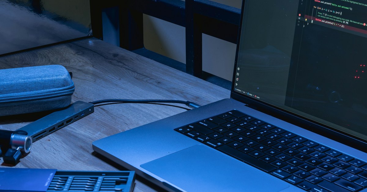 Laptop and deployment tools on a developer workspace